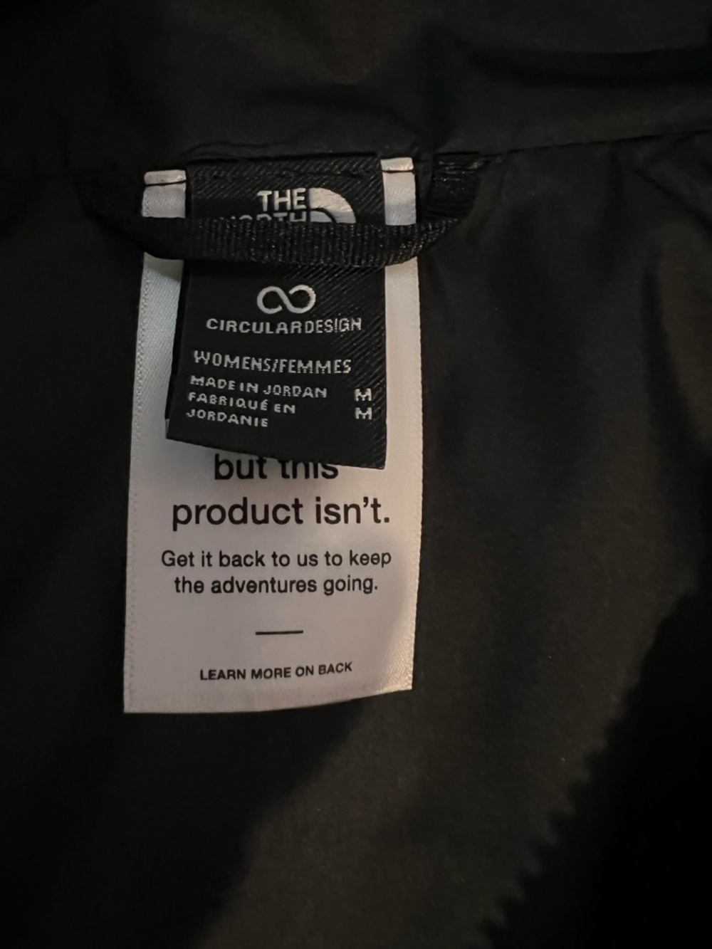 The North Face ThermoBall Vest Women's Medium Black - Picture 13 of 13